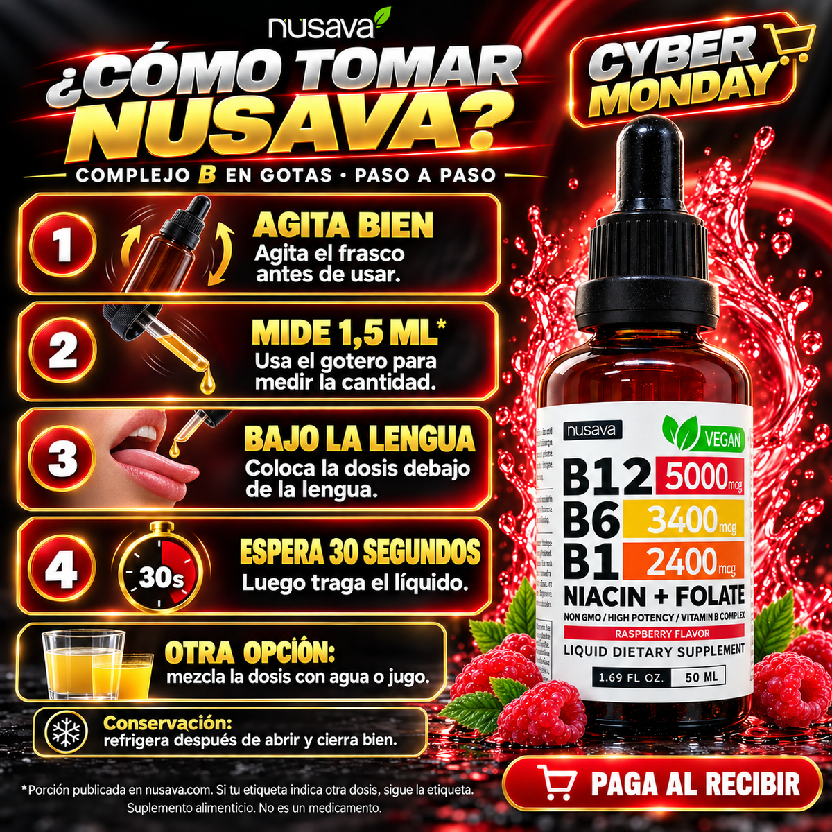 Nusava | Complejo B en Gotas — Cyber 2×1 🔥