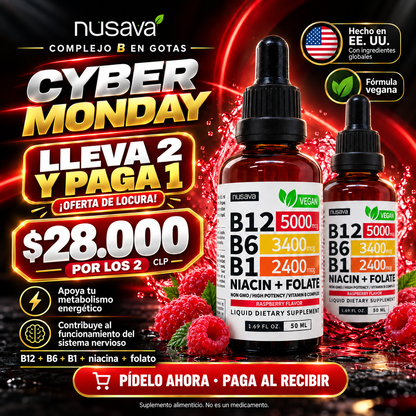 Nusava | Complejo B en Gotas — Cyber 2×1 🔥