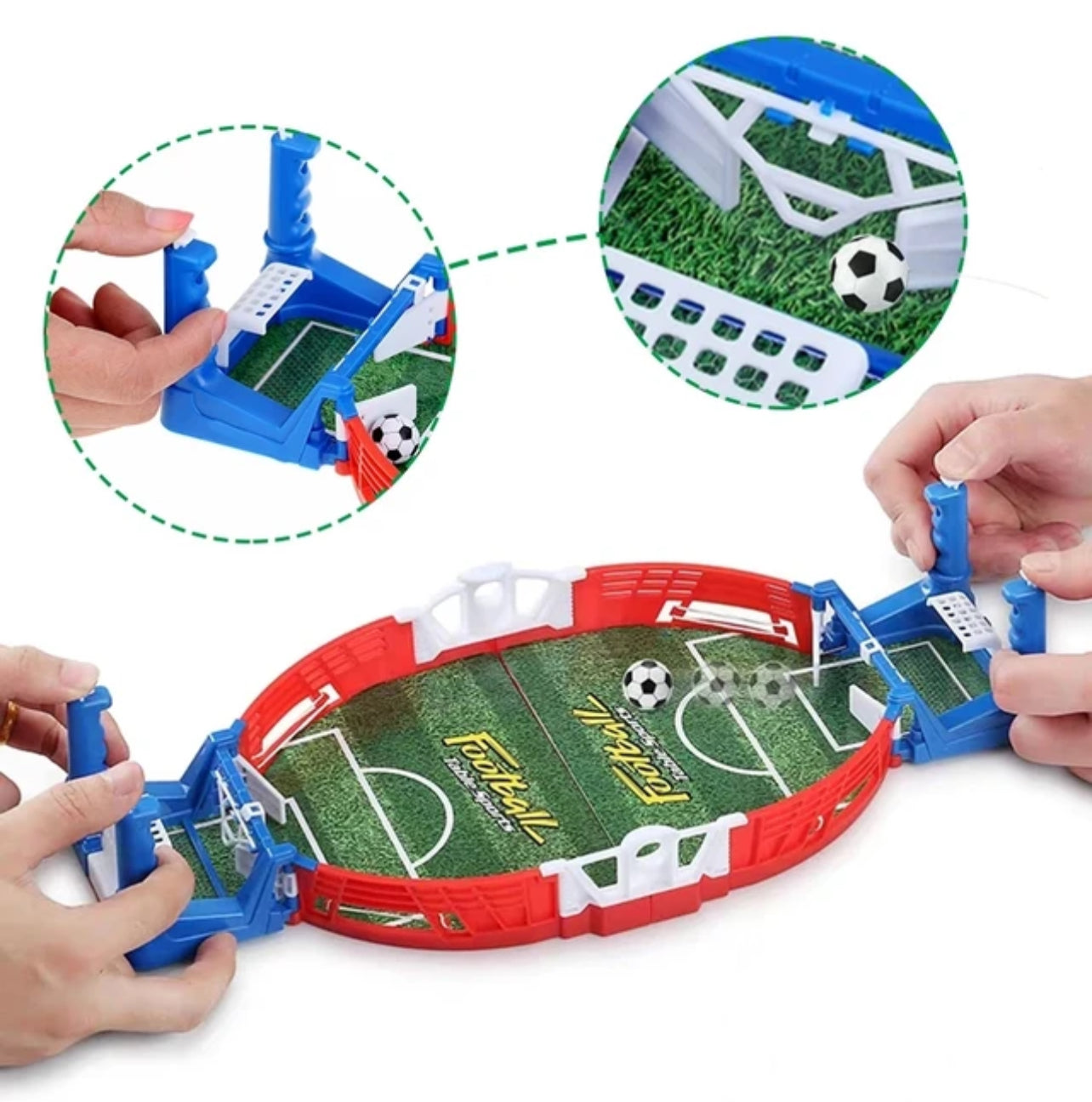 JUGUETE JUEGO MINI CANCHA FÚTBOL