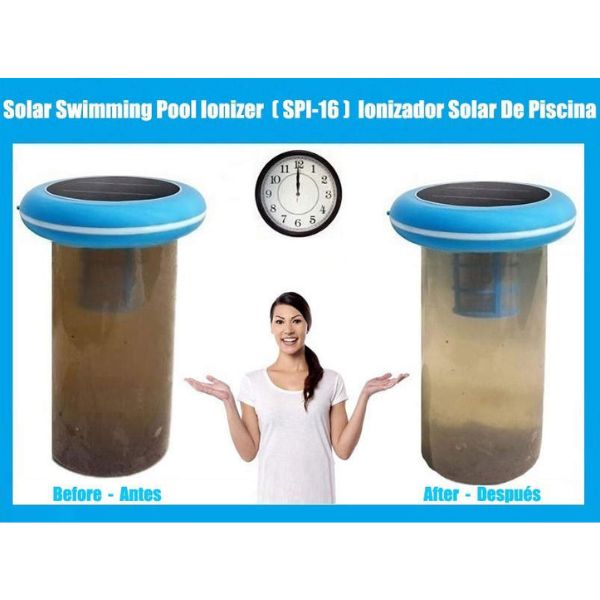 Ionizador solar para piscina