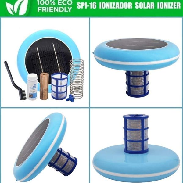 Ionizador solar para piscina